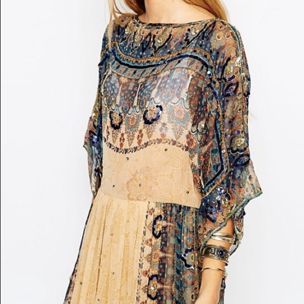 ISO!!! ASOS glam festival dress with boho beading - Picture 2 of 2
